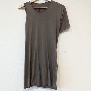 Rick Owens Lilies Asymmetrical Open-Back Top